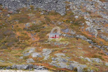 Photographie intitulée "LA MAISON ROUGE" par Jean-Marc Philippe (Jimpy), Œuvre d'art originale, Photographie numérique