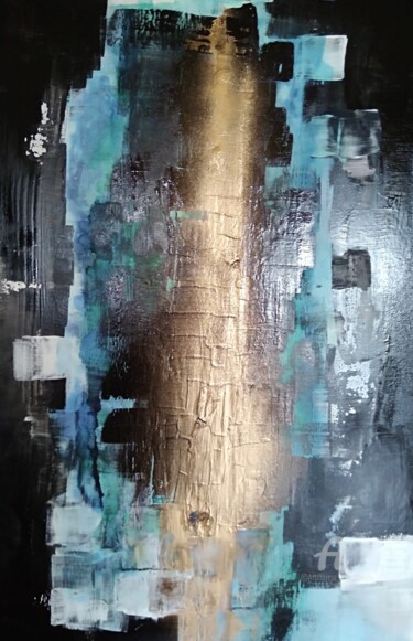 Pourquoi? Peinture intitulée "Pourquoi?" par Catherine Le Roux, Œuvre d'art originale, Acrylique