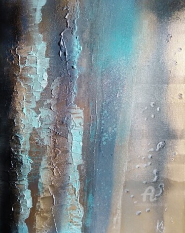 Aqua Peinture intitulée "Aqua" par Catherine Le Roux, Œuvre d'art originale, Acrylique