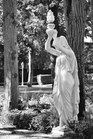 Photography titled "Déesse de la lumièr…" by Carine Sarcie, Original Artwork, Digital Photography