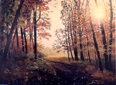 Schilderij getiteld "Belle matinée pour…" door Emile Dubois, Origineel Kunstwerk, Acryl