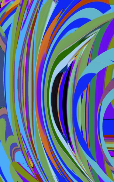 Digital Arts titled "Tall Weeds" by Peter Jalesh, Original Artwork, Digital Painting