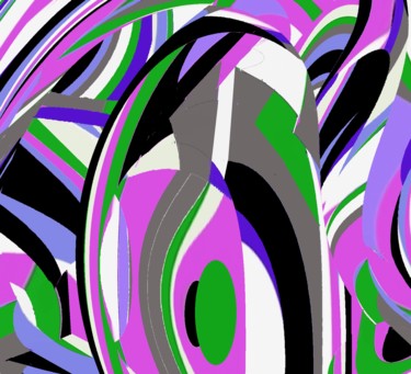 Digital Arts titled "The call it rose bu…" by Peter Jalesh, Original Artwork, Digital Painting