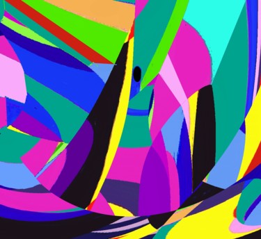 Digital Arts titled "The Sailboat" by Peter Jalesh, Original Artwork, Digital Painting