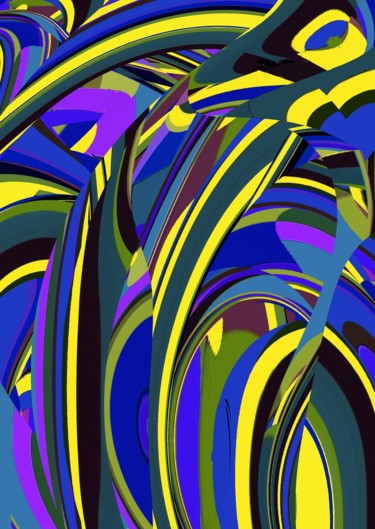 Digital Arts titled "Midnight" by Peter Jalesh, Original Artwork, Digital Painting