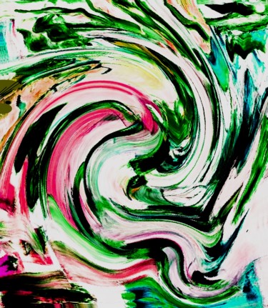 Digital Arts titled "When I returned fro…" by Peter Jalesh, Original Artwork, Digital Painting