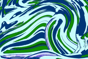 Digital Arts titled "A Duck" by Peter Jalesh, Original Artwork, Digital Painting