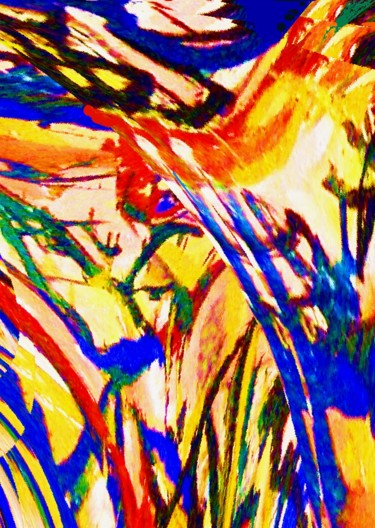 Digital Arts titled "Beach XIII" by Peter Jalesh, Original Artwork, Digital Painting