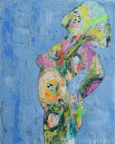 Painting titled "Babe" by Jill Carrott, Original Artwork, Acrylic