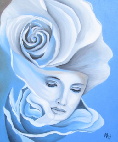 Peinture intitulée "Sweet dream" par Alix, Œuvre d'art originale, Huile