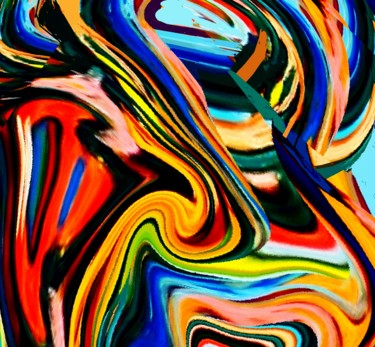 Digital Arts titled "Shadow seatting" by Peter Jalesh, Original Artwork, Digital Painting
