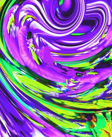 Digital Arts titled "Iris II" by Peter Jalesh, Original Artwork, Digital Painting