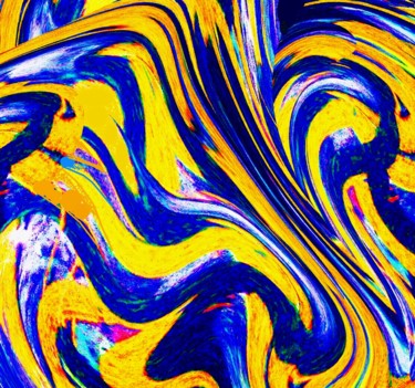 Digital Arts titled "Look for the presen…" by Peter Jalesh, Original Artwork, Digital Painting