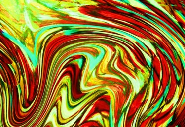 Digital Arts titled "October leaves" by Peter Jalesh, Original Artwork, Digital Painting