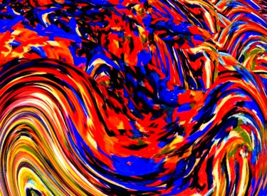 Digital Arts titled "Insinuation in a ro…" by Peter Jalesh, Original Artwork, Digital Painting
