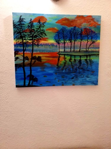 Tableau de paysage à ma version