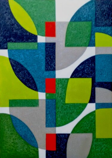 Pittura intitolato "Fantasia n 74" da Gian Paolo Pennisi, Opera d'arte originale, Acrilico