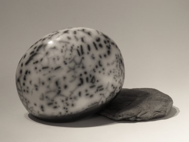 Sculpture intitulée "mer-18.jpg" par Murielle Huvé-Lejeune, Œuvre d'art originale, Céramique