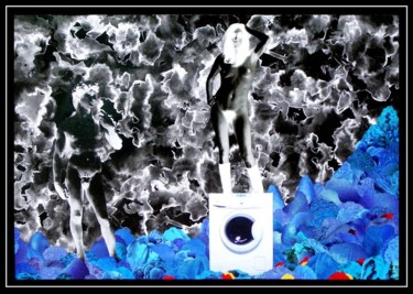 Paysage mental bleu