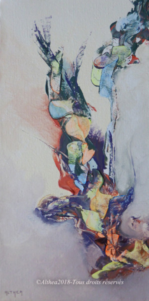 Peinture intitulée "Sans titre" par Althea, Œuvre d'art originale, Acrylique