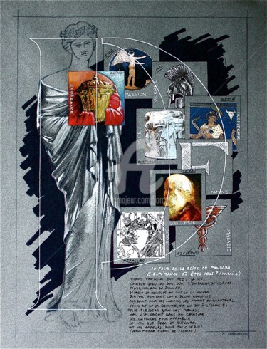 Peinture intitulée "PANDORA" par Carlo Maiolini, Œuvre d'art originale