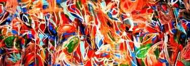 Painting titled "Abstract Llandscape…" by Peter Jalesh, Original Artwork, Acrylic
