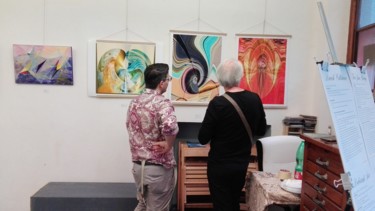 Fotografie getiteld "exhibition in Flore…" door David Callahan, Origineel Kunstwerk