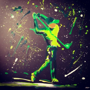 Swing Peinture intitulée "Swing" par Sophie Haldi, Œuvre d'art originale, Acrylique