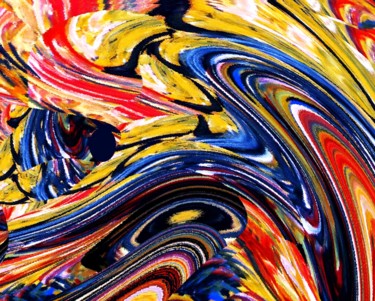Digital Arts titled "Heaven II" by Peter Jalesh, Original Artwork, Digital Painting