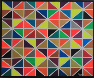 Peinture intitulée "Lumineuse" par Pascal, Œuvre d'art originale, Acrylique