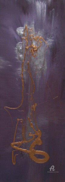 guide céleste Peinture intitulée "guide céleste" par Catherine Le Roux, Œuvre d'art originale, Acrylique