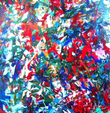 Painting titled "Season Summer II" by Peter Jalesh, Original Artwork, Acrylic