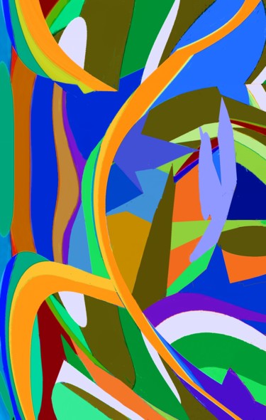 Digital Arts titled "Spring" by Peter Jalesh, Original Artwork, Digital Painting