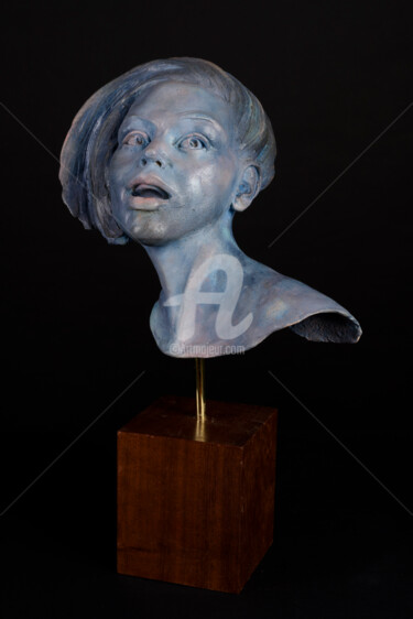 Instant d'Elle 2 Sculpture intitulée "Instant d'Elle 2" par Valerie Barrault, Œuvre d'art originale, Terre cuite