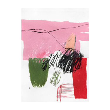 Collages intitulée "DISTANT HOPE" par Luc Pierre, Œuvre d'art originale, Papier