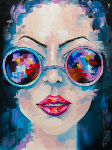 "Girl in sunglasses"