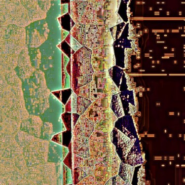Photographie intitulée "BIEN AVANT" par Blec, Œuvre d'art originale, Photographie numérique