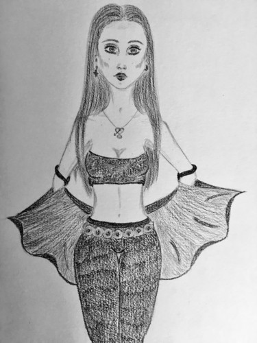 Drawing titled "El juego" by Ath, Original Artwork, Graphite