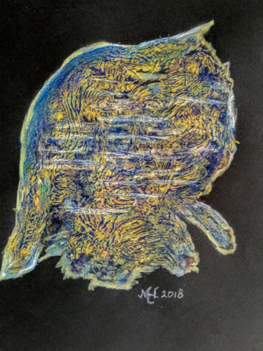 Schilderij getiteld "20181014-112512.jpg" door Marianne Huizinga, Origineel Kunstwerk