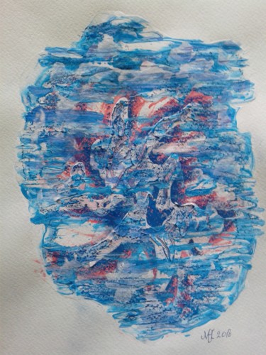 Schilderij getiteld "20181014-113039.jpg" door Marianne Huizinga, Origineel Kunstwerk