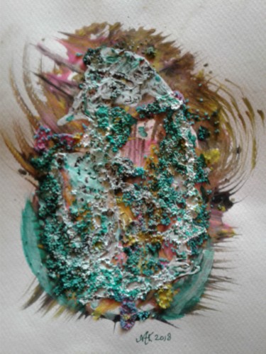 Schilderij getiteld "20181010-181936.jpg" door Marianne Huizinga, Origineel Kunstwerk