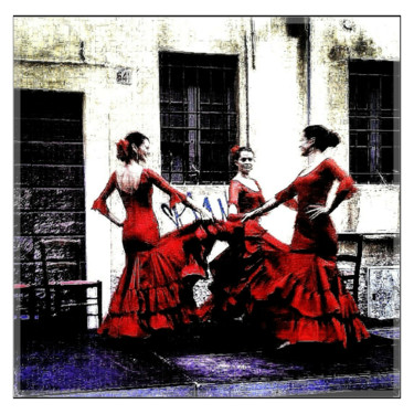 Arte digitale intitolato "BAILANDO" da Simone Lazzarini, Opera d'arte originale, Stampa digitale