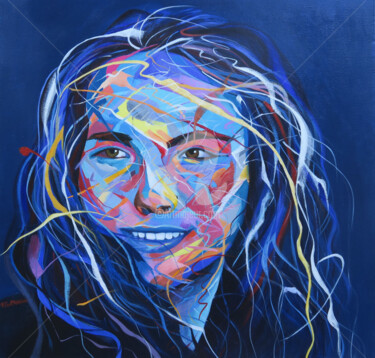 绘画 标题为“CAMILLE.jpg” 由Régine Guthmann, 原创艺术品, 丙烯