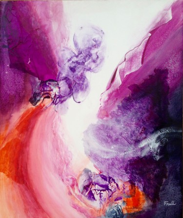 Peinture intitulée "Souffle de vie" par Frall, Œuvre d'art originale, Acrylique Monté sur Châssis en bois