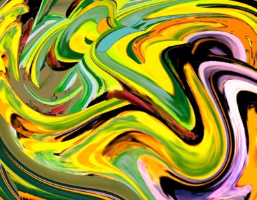 Digital Arts titled "Marsh-land" by Peter Jalesh, Original Artwork, Digital Painting
