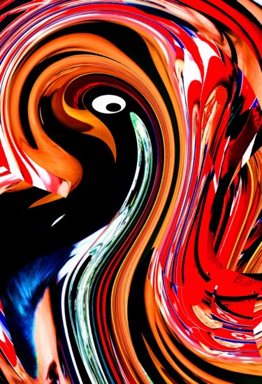 Digital Arts titled "Portrait-of-a-renai…" by Peter Jalesh, Original Artwork, Digital Painting