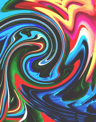 Digital Arts titled "Sunset, so far" by Peter Jalesh, Original Artwork, Digital Painting