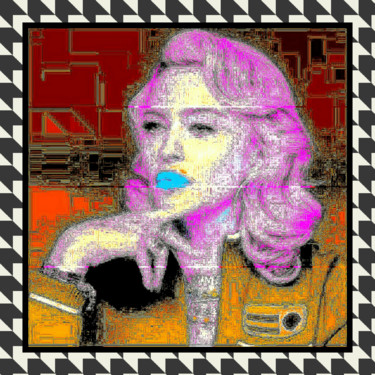 MDNA Skin Arte digitale intitolato "MDNA Skin" da Simone Lazzarini, Opera d'arte originale, Stampa digitale