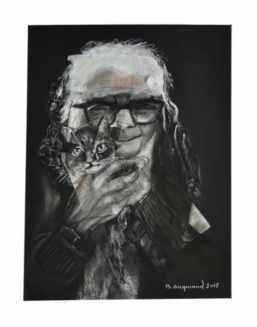Peinture intitulée "201810-17que-du-bon…" par Brigitte Gicquiaud, Œuvre d'art originale, Autre