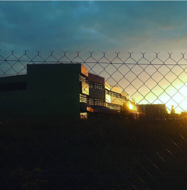 Fotografie getiteld "ARCHITECTURE MORNING" door Gladys Montella, Origineel Kunstwerk